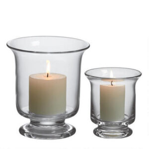 Revere Hurricane Small Set of 2 and candles