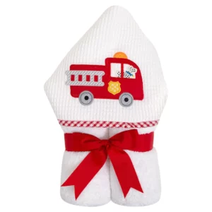 Firetruck Hooded Everykid Towel