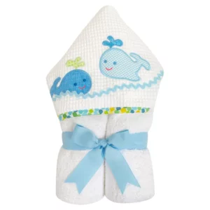 Whale Hooded Everykid Towel