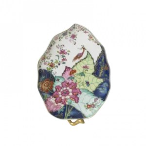 Tobacco Leaf Candy Fluted Dish