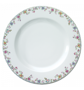 Tobacco Leaf Service Plate