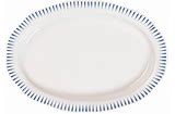 Sitio Stripe Delft Blue 17" Platter