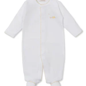 FOOTIE WITH DUCK EMBROIDERED