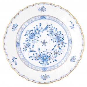 Waldstein Blue Dessert Plate