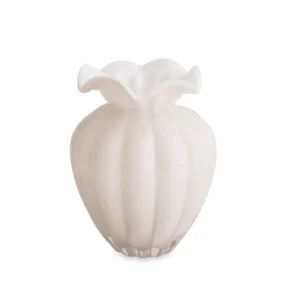 Vento Large White Vase