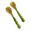 Salad Servers Resin Green
