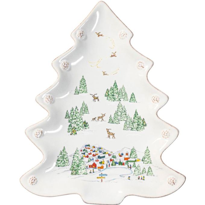 North Pole 10" Tree Platter