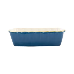 Blue Small Rectangular Baker