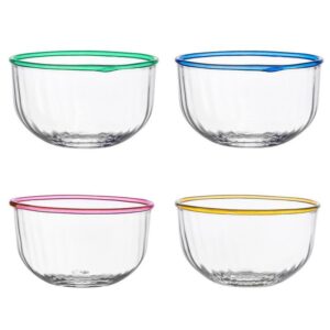 Nell Set 4 Assorted Color Bowls
