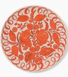 Amalfi Pink Dinner Plate