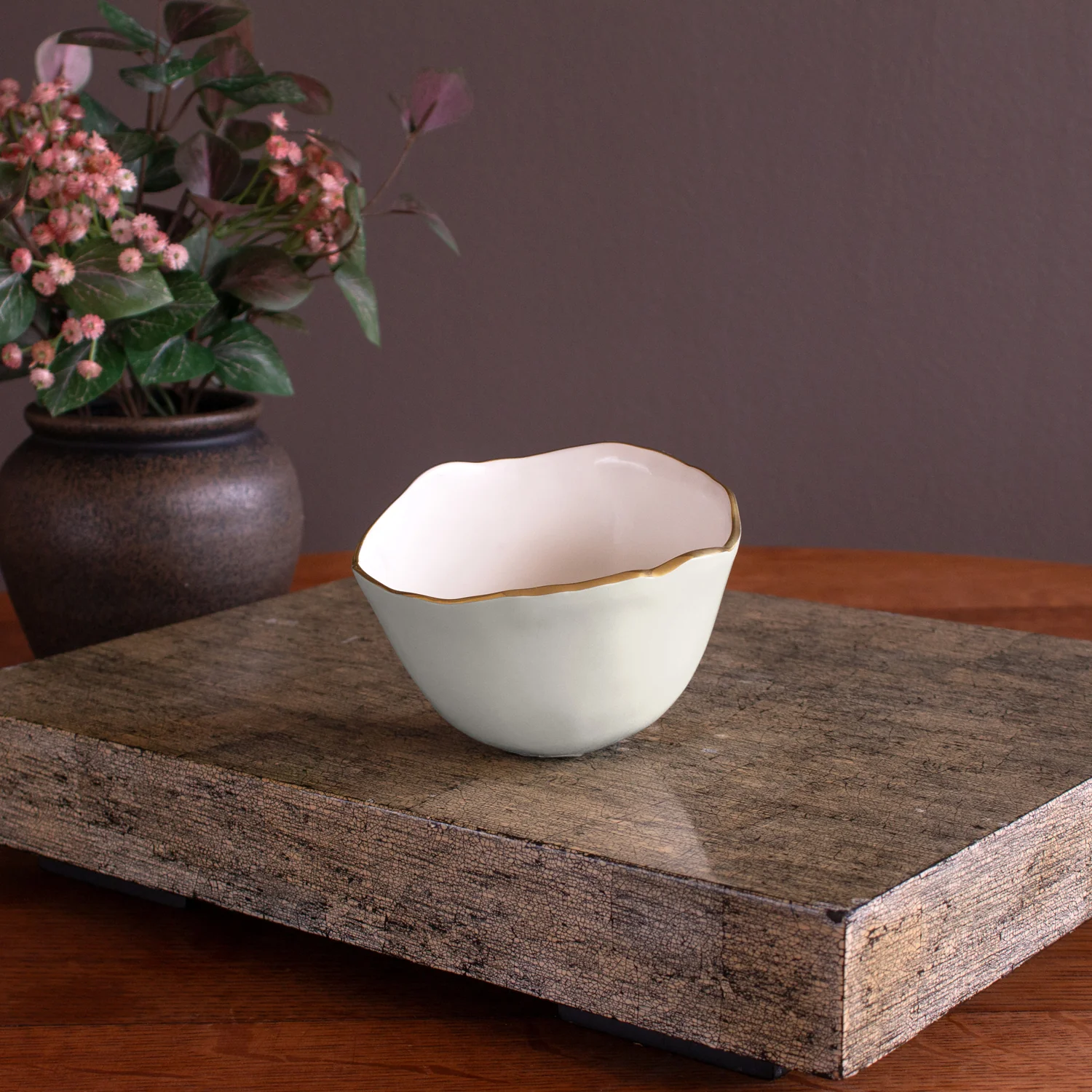 Encanto Osaka Small Bowl Cream/White