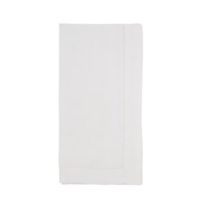 White Hem Stitch Napkin